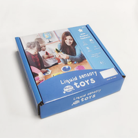 Boîte d'expédition en carton ondulé rigide, résistante aux chocs, avec couvercle rabattable, en papier kraft, pour accessoires électroniques