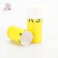 Pot rond personnalisé de 150ml, boîte de Tube en papier écologique, emballage de produits alimentaires, cosmétique pour Tube cosmétique, boîte cadeau de raisin