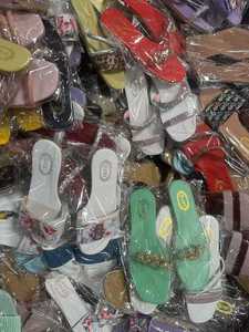 <span class=keywords><strong>Sandal</strong></span> Wanita Ujung Terbuka Sol Bulat Bernapas Kasual Pantai Luar Ruangan Sepatu Datar - Product Image 3