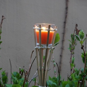 <span class=keywords><strong>Bougie</strong></span> à la <span class=keywords><strong>citronnelle</strong></span>, <span class=keywords><strong>bougie</strong></span> <span class=keywords><strong>de</strong></span> jardin en bambou orange, torche - Product Image 3