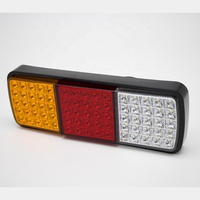 Feux arrière de camion 24V IP68 haute luminosité avec 75 LED 5050 pour camions, remorques et bateaux, feux de stop et antibrouillard