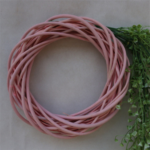 Kingwillow casa della decorazione della parete a mano Appeso Albero di <span class=keywords><strong>Natale</strong></span> decor Rotonda tessuto di vimini decorazioni Di <span class=keywords><strong>Natale</strong></span> - Product Image 4