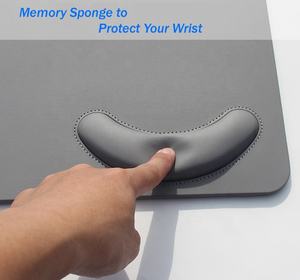 CAFERRIA 2020 promoción regalo de cuero de <span class=keywords><strong>la</strong></span> PU de oficina ratón cojín de muñeca - Product Image 6