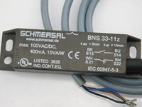 Sensor de Seguridad Magnético Codificado Schmersal BNS33-11Z 1NO 1NC Interruptor Sin Contacto Original