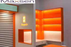 حامل شاشة هاتف محمول قابل للإزالة مع إضاءة LED قابلة لتعديل الارتفاع للتصميم - Product Image 4