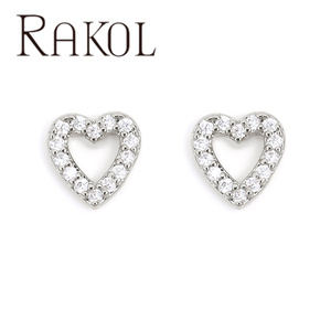 Rakol EC005 Autres boucles d'oreilles de mode Vente en gros en cube Coeur Accessoires Bijoux de mode à la mode Boucle d'oreille - Product Image 6