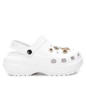 Xti Women's Sabot 143888 White 6 Cm Heel Size 37 <b>Clogs</b> - Product Image 1