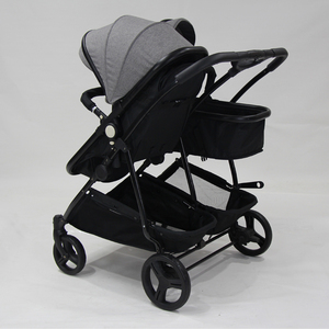 Twin Xe đẩy đôi pushchair Xe đẩy em bé với Reversible ghế chuyển đổi để carrycot - Product Image 5