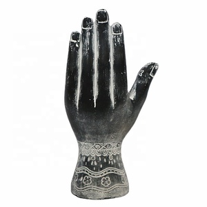 รูปฝ่ามือลึกลับโบราณรูปปั้นนำโชครูปปั้นเรซิ่นรูปสลักสัญลักษณ์ศิลปะบนผนังสำหรับตกแต่งบ้าน - Product Image 5