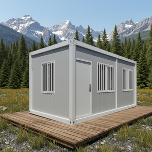 Casa Container Modulare Prefabbricata con Struttura in Acciaio Leggero 20ft/40ft, Casa Container con Camera da Letto - Product Image 1