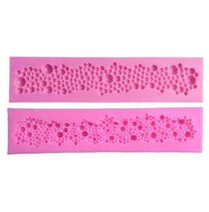 قالب سيليكون لتزيين الكيك بتصميم ثلاثي الأبعاد على شكل حبات اللؤلؤ، متوفر بالجملة - Product Image 6