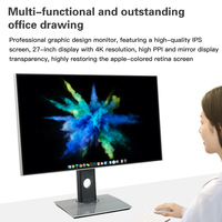 Usine de Shenzhen 27 "4K 3840*2160 16:9 IPS LED moniteur d'ordinateur, affichage VESA HDR 600, 60Hz, USB type-c