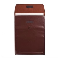 Carpeta de Archivos A4 de Cuero PU Impermeable Personalizada, Carpeta de Documentos para la Escuela y la Oficina, Bolsa Impermeable para Archivos
