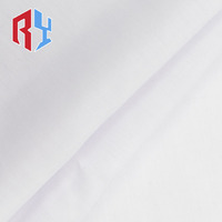 Kain Poliester T Spun 100% Putih Ringan 44"/45" 90gsm Polos untuk Pakaian Thobe Arab Saudi, Promo Panas 2026