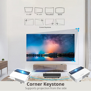 Byintek giáo dục kinh doanh máy chiếu chuyên nghiệp Máy chiếu lw900ust máy chiếu WXGA 1280*800 4800 lumen 3LCD ném ngắn Máy chiếu laser - Product Image 6