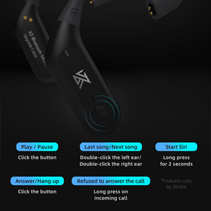 <span class=keywords><strong>KZ</strong></span> <span class=keywords><strong>AZ09</strong></span> Pro véritable écouteur sans fil BT5.2 dans l'oreille, casque à technologie hybride, crochet d'oreille - Product Image 5