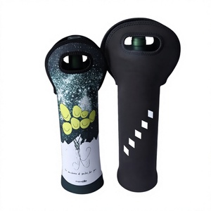 Manchon isotherme en néoprène pour bouteille de vin, idéal pour la sublimation, pour Noël – Vente chaude - Product Image 5