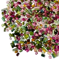 Natürlicher Zertifizierter Multi-Turmalin Facettierter Loser Edelstein Oktober Geburtsstein Ovaler Schliff Farbspiel für Schmuckherstellung 2-9mm
