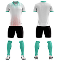 Combinaison de football unisexe 100% polyester, vêtements de sport - Product Image 6