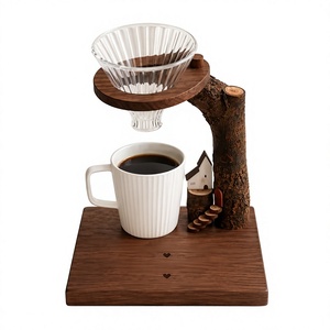 Support en bois écologique réutilisable pour cafetière et théière à filtre pour le brassage par infusion - Product Image 6