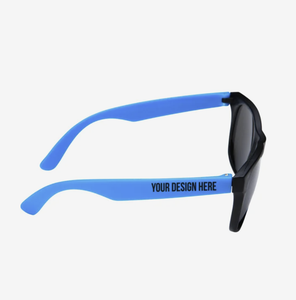 Lunettes <span class=keywords><strong>de</strong></span> soleil caoutchoutées promotionnelles UV400 avec logo personnalisé, vente en gros, cadeau publicitaire pour les sports <span class=keywords><strong>de</strong></span> plein air - Product Image 1