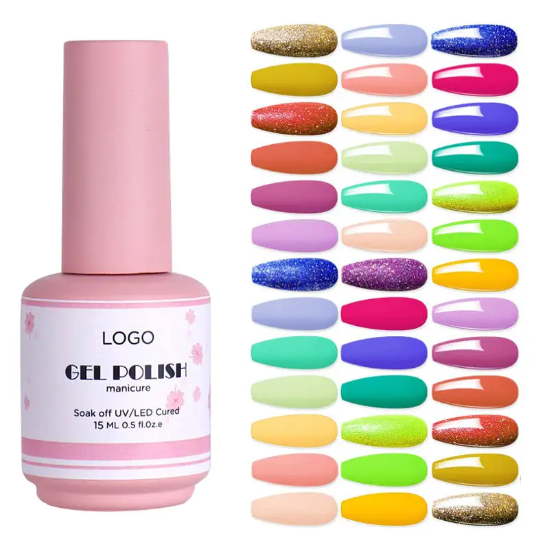 Yodoor échantillon gratuit ensemble de vernis gel nuancier des ongles de plus de 5000 couleurs pour kits d'ongles OEM/ODM pour démarrer ma propre entreprise