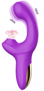 Vibrador Triple Función con Movimiento Oscilante para Clítoris y Punto G, 10 Frecuencias, Recargable por USB, Resistente al Agua IPX7 - Product Image 4