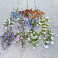 Flor Silvestre Artificial con Tallo Largo, Margarita, Planta de Vegetación para Decoración Floral de Bodas, Hogar, Hotel, Venta al por Mayor