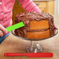 Spatules mélangeuses en silicone, grattoirs pour pots, spatules de service pour gâteaux, grattoirs pour pots de miel, spatules en silicone antiadhésives sans BPA pour pots