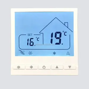 数字电子房间恒温器加热和冷却空调和地板供暖智能恒温器