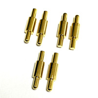Connecteurs de broches en laiton plaqué or de haute précision Services d'usinage CNC personnalisés pour cartes PCB personnalisées mâles femelles mécaniques