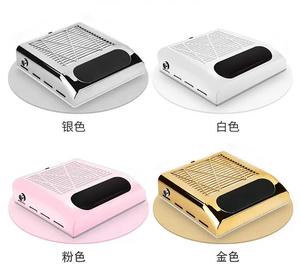 Aspirateur à poussière pour ongles Evolisse, puissant, turbocompressé, 80W, en plastique, efficace, amovible, modèle 858-8plus pour le nail art - Product Image 6