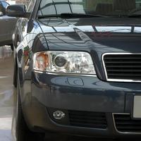 Coque transparente avant pour phare et boîtier de phare pour Audi A6 2003-2005