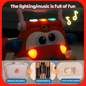 Poussettes multifonctions pour bébés, jouets, trotteur d'activités pour bébés et tout-petits avec musique et lumière - Product Image 2