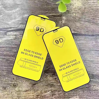 Protecteur d'écran en verre trempé 9D pour iphone 16 15 14 Pro Max Samsung S22 S23 S24 Ultra Plus Infinix Film de protection