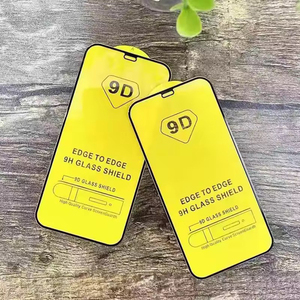 Protettore dello schermo in vetro temperato 9D per iphone 16 15 14 Pro Max Samsung S22 S23 S24 Ultra <span class=keywords><strong>Plus</strong></span> Infinix pellicola protettiva - Product Image 5