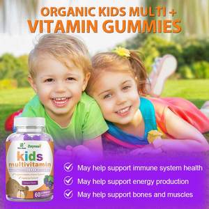 Winstown OEM Caramelle Gommose Multivitaminiche per Bambini con Vitamine <span class=keywords><strong>A</strong></span>, <span class=keywords><strong>C</strong></span>, D, <span class=keywords><strong>E</strong></span>, K, B, Supporto per un Sistema Immunitario Sano, <span class=keywords><strong>Integratore</strong></span> Alimentare per Bambini - Product Image 4