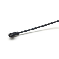 2.0 Câble micro USB A mâle à angle gauche-droit vers USB droit