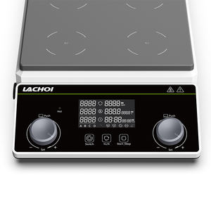 خلاط مغناطيسي متعدد المواضع للمختبرات بـ 3/6/9/12 موضع مع لوحة تسخين 150 ℃   وظيفة المحرك المغناطيسي - Product Image 6