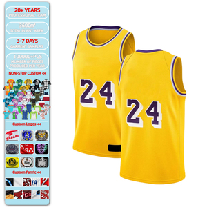 Maillot de basketball sans manches imprimé, respirant, style universitaire professionnel, en maille, pour ligues scolaires - Product Image 1