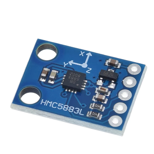 GY-273 Hmc5883l Drievoudige As Kompas <span class=keywords><strong>Magnetometer</strong></span> Sensormodule 3V-5V Drieassige Magnetisch Veld Ics - Product Image 4