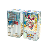 GZ Original Dernière Édition Chine Eevee Gem Pack Vol. 2 boîtes de boosters de cartes à collectionner Pokémon