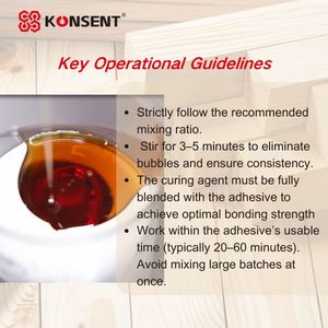 Hai thành phần PVA dựa trên nhanh khô D4 Keo Gỗ cho gỗ rắn sử dụng đóng gói 20kg - Product Image 4