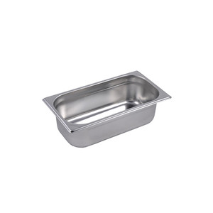 Bac alimentaire GN 1/3 en acier inoxydable 18/10, 32,5 × 17,5 × 10 h cm, 642 g Inox Inox Macel - Product Image 1