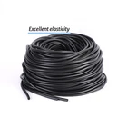 Bande d'étanchéité professionnelle en mousse EPDM de 3 mm de diamètre, étanche et insonorisante, dureté 45-80 Shore pour porte de boîtier électrique