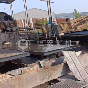 Henghong đôi <span class=keywords><strong>s</strong></span>àn Vàng Lắc Bảng động cơ/động cơ cho thiếc Tantalum niobi quặng nồng độ chế biến 0.6-2.5 t/h Công suất - Product Image 5