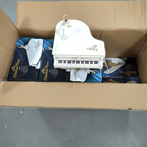 Caja de música de <span class=keywords><strong>Piano</strong></span> automática Dance <span class=keywords><strong>Ballet</strong></span> Girl <span class=keywords><strong>Piano</strong></span> Regalo romántico Caja de música de bailarina giratoria - Product Image 6