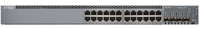 Nouveau commutateur Ethernet Gigabit Juniper empilable PoE géré de couche 3 1U pour montage en rack, modèles EX3400-24T/EX3400-24P/EX3400-48T/EX3400-48P