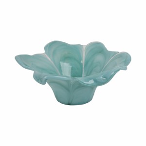 Ciotola Decorativa in Vetro Astratto, Elemento d'Arredo Artistico per Tavolino da Caffè e Decorazione del Soggiorno - Product Image 1