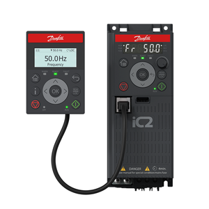 Controlador de Motor de CA Dan Foss IC2 Monofásico 200-240V VFD 1.5KW IC2-30FA1N02-06A8E20F4+ACXX PN132L6108 IP20 - Product Image 2